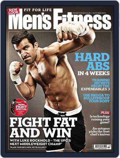 Men's Fitness UK August 27th, 2014 Digital Back Issue Cover