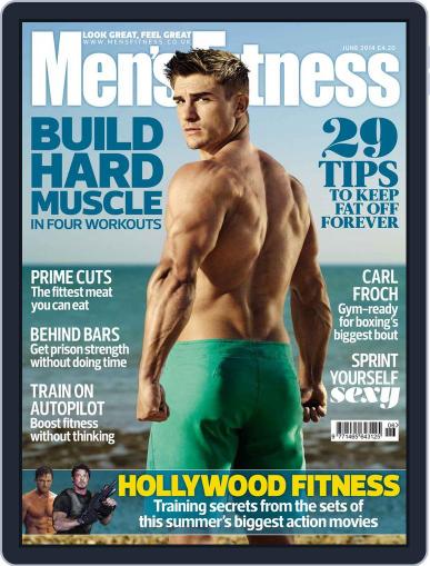 Men's Fitness UK April 22nd, 2014 Digital Back Issue Cover
