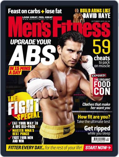 Men's Fitness UK August 20th, 2013 Digital Back Issue Cover