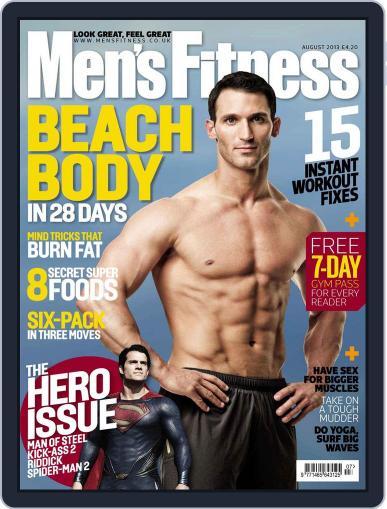 Men's Fitness UK June 25th, 2013 Digital Back Issue Cover