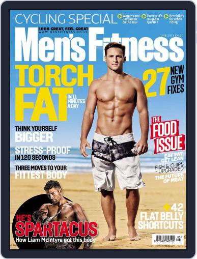 Men's Fitness UK April 23rd, 2013 Digital Back Issue Cover
