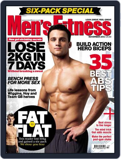 Men's Fitness UK September 18th, 2012 Digital Back Issue Cover