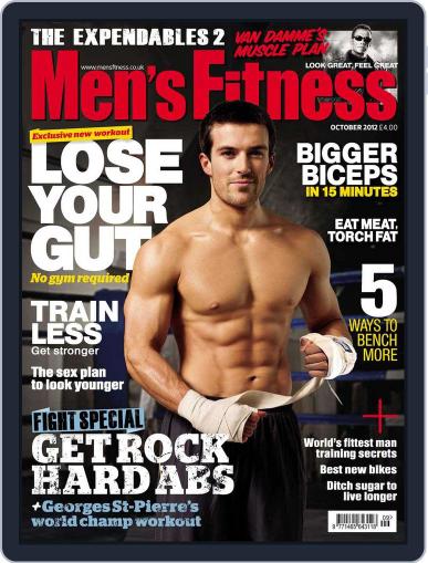 Men's Fitness UK August 21st, 2012 Digital Back Issue Cover