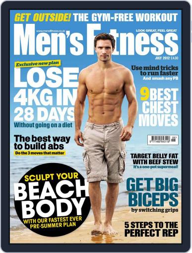 Men's Fitness UK May 23rd, 2012 Digital Back Issue Cover