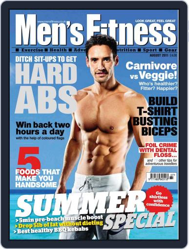 Men's Fitness UK June 29th, 2011 Digital Back Issue Cover