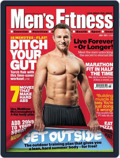 Men's Fitness UK May 27th, 2011 Digital Back Issue Cover