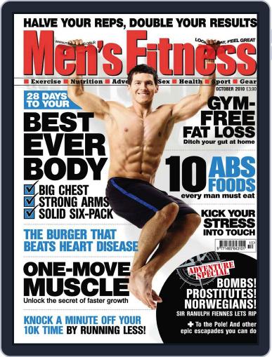 Men's Fitness UK September 21st, 2010 Digital Back Issue Cover