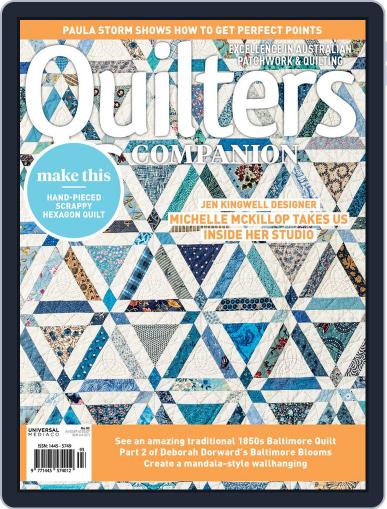 Quilters Companion September 1st, 2018 Digital Back Issue Cover