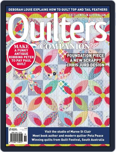 Quilters Companion January 1st, 2018 Digital Back Issue Cover