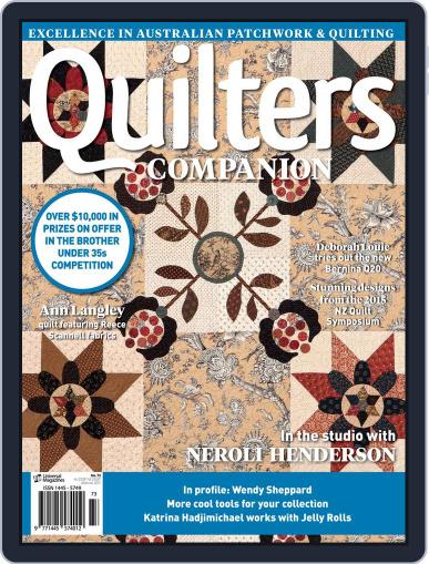 Quilters Companion May 1st, 2015 Digital Back Issue Cover