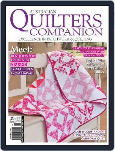 Quilters Companion July 8th, 2013 Digital Back Issue Cover