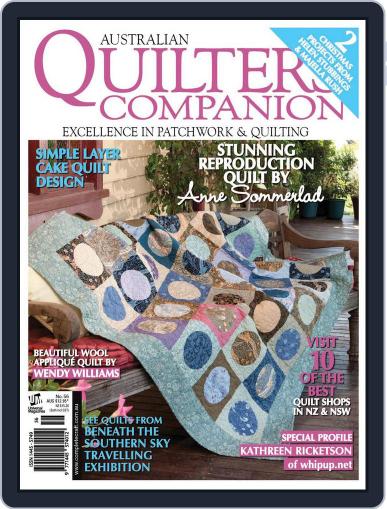 Quilters Companion July 11th, 2012 Digital Back Issue Cover