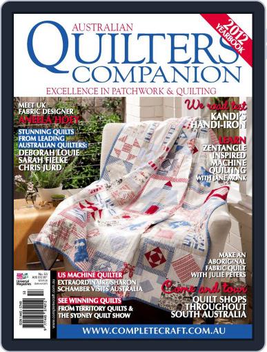 Quilters Companion January 12th, 2012 Digital Back Issue Cover