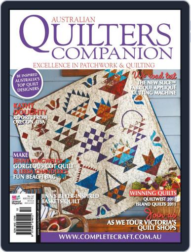 Quilters Companion November 16th, 2011 Digital Back Issue Cover
