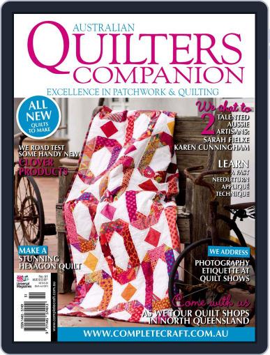 Quilters Companion September 21st, 2011 Digital Back Issue Cover