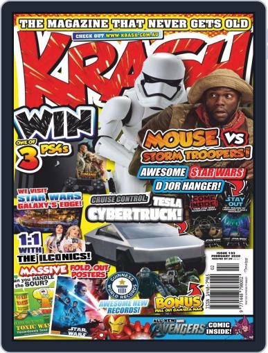 KRASH February 1st, 2020 Digital Back Issue Cover