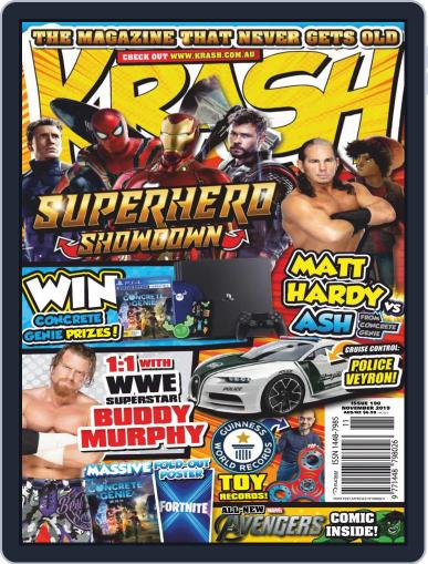 KRASH November 1st, 2019 Digital Back Issue Cover