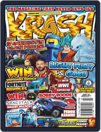 KRASH March 1st, 2019 Digital Back Issue Cover