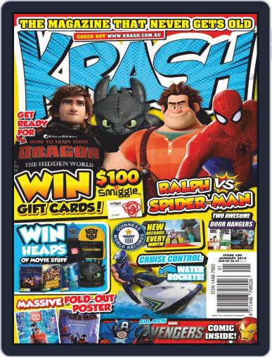 KRASH January 1st, 2019 Digital Back Issue Cover