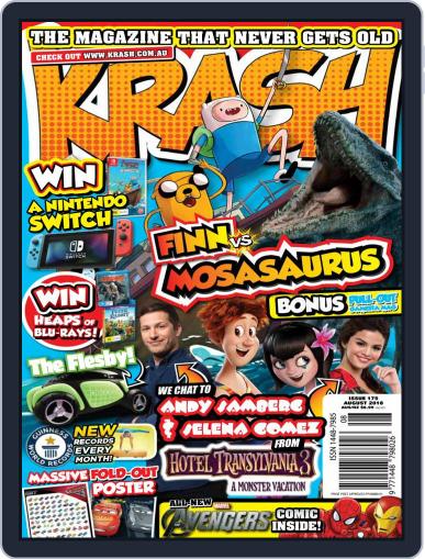 KRASH August 1st, 2018 Digital Back Issue Cover
