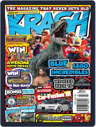 KRASH July 1st, 2018 Digital Back Issue Cover