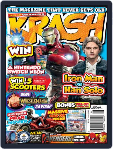 KRASH June 1st, 2018 Digital Back Issue Cover