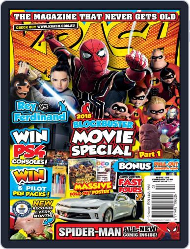 KRASH February 1st, 2018 Digital Back Issue Cover