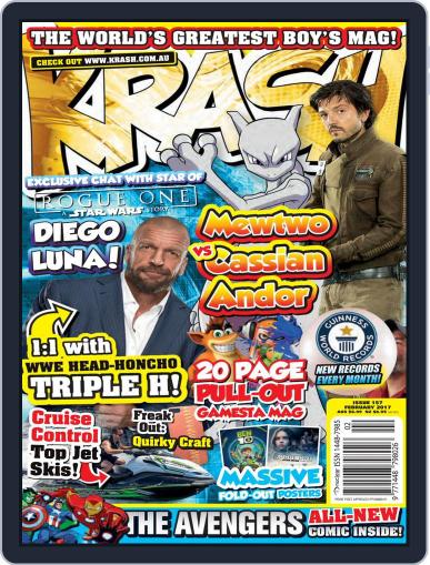 KRASH February 1st, 2017 Digital Back Issue Cover