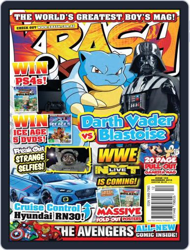 KRASH December 1st, 2016 Digital Back Issue Cover