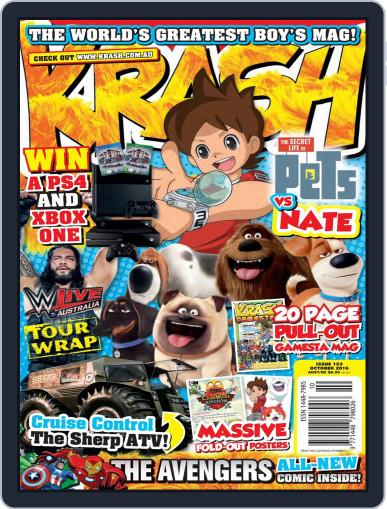 KRASH October 1st, 2016 Digital Back Issue Cover