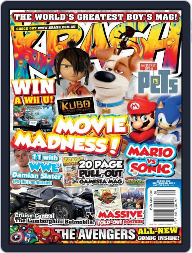 KRASH August 2nd, 2016 Digital Back Issue Cover