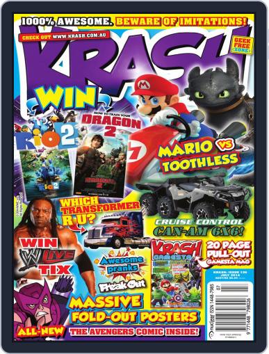 KRASH June 12th, 2014 Digital Back Issue Cover
