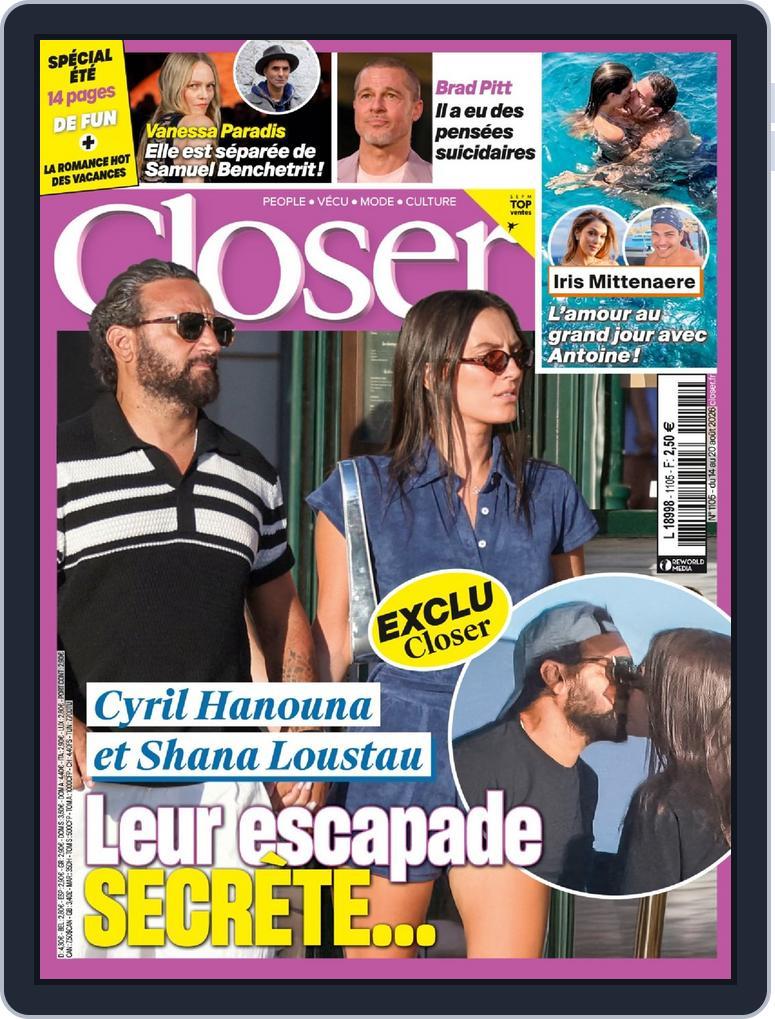 Closer France (Digital) Subscription                    August 13th, 2026 Issue