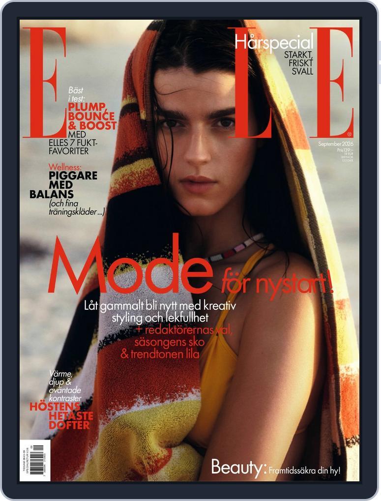 ELLE Sverige (Digital) Subscription                    September 1st, 2026 Issue
