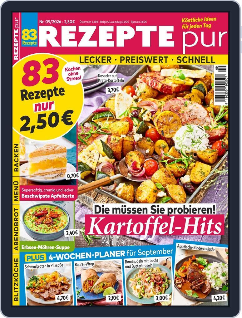 REZEPTE pur (Digital) Subscription                    August 14th, 2026 Issue