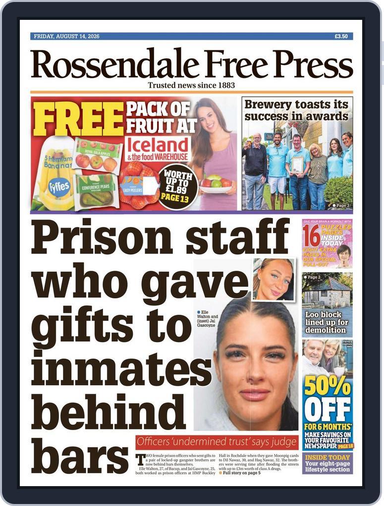 Rossendale Free Press (Digital) Subscription