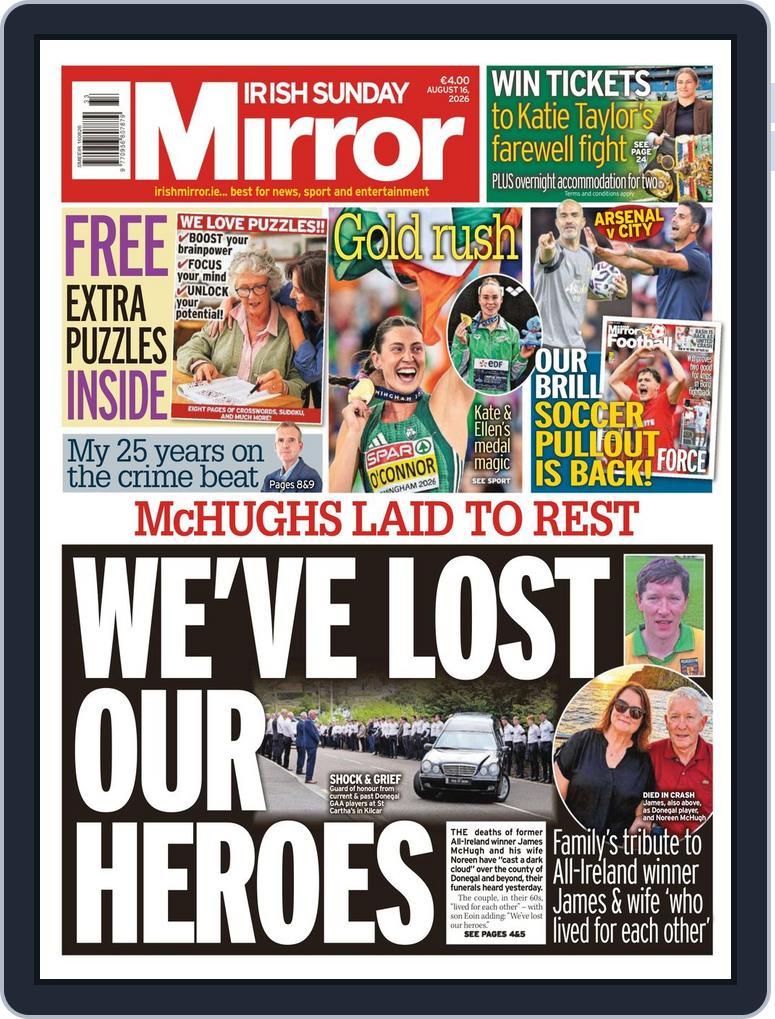 Irish Sunday Mirror (Digital) Subscription