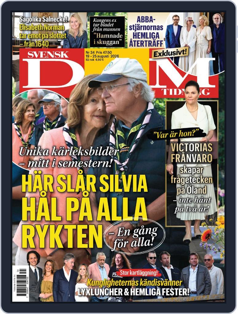 Svensk Damtidning (Digital) Subscription                    August 19th, 2026 Issue