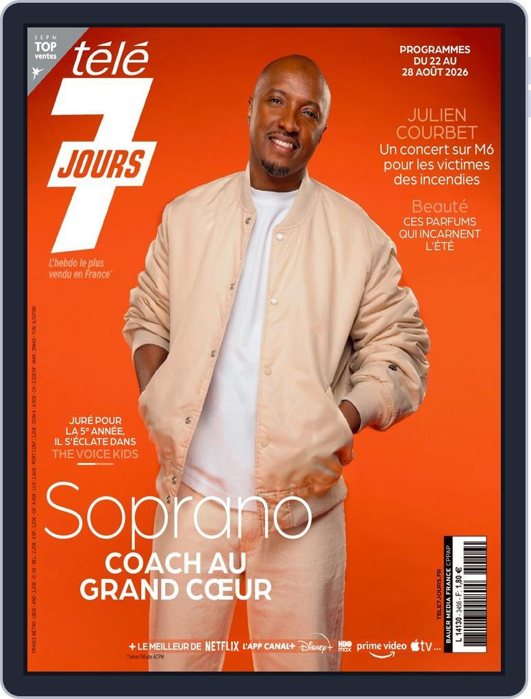 Télé 7 Jours (Digital) Subscription                    August 17th, 2026 Issue
