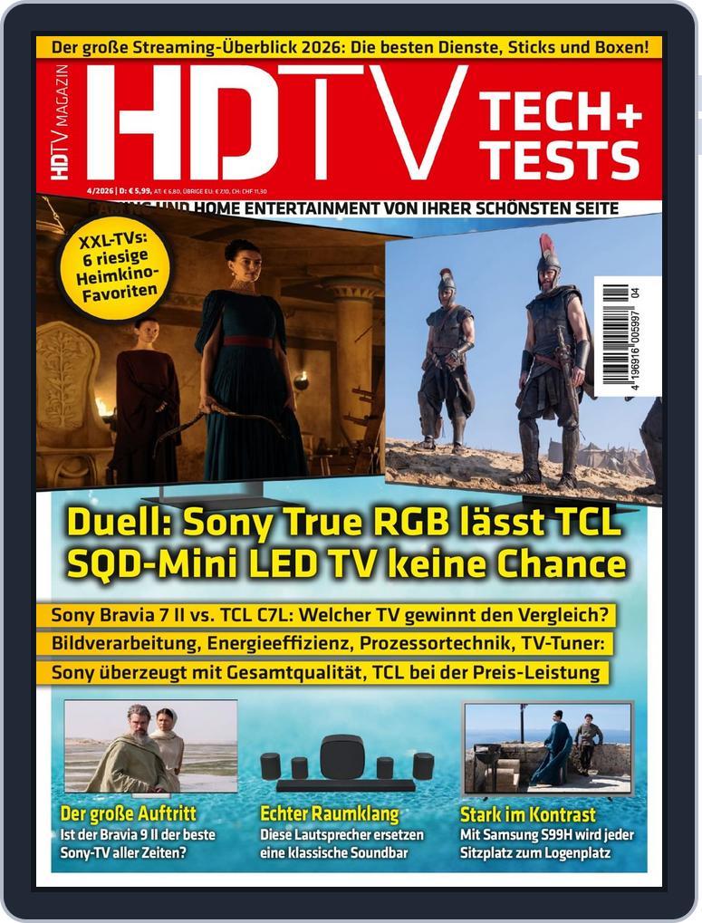 HDTV (Digital) Subscription                    August 17th, 2026 Issue