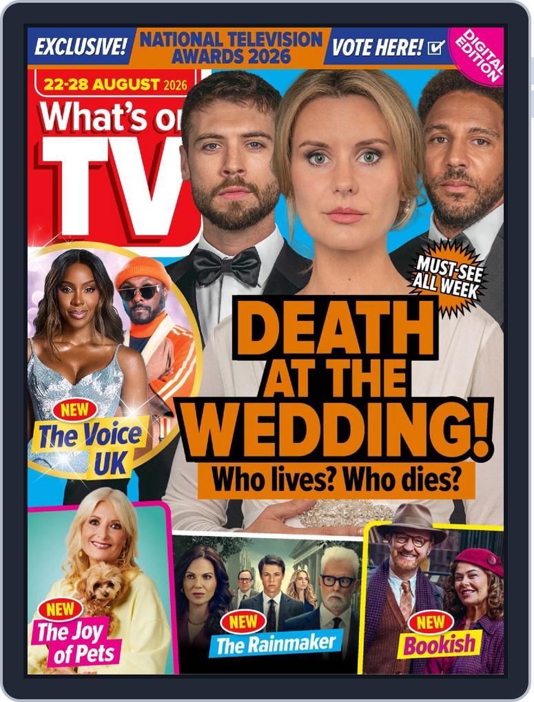 What's on TV (Digital) Subscription                    August 22nd, 2026 Issue