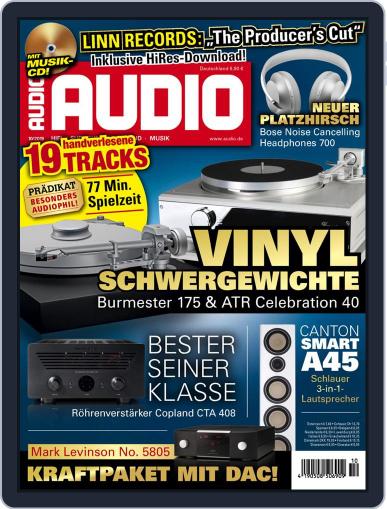 Audio Germany October 1st, 2019 Digital Back Issue Cover