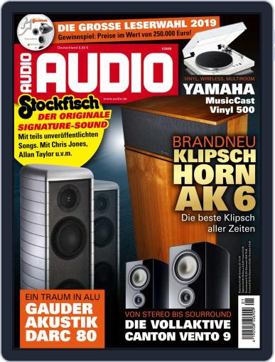Audio Germany January 1st, 2019 Digital Back Issue Cover