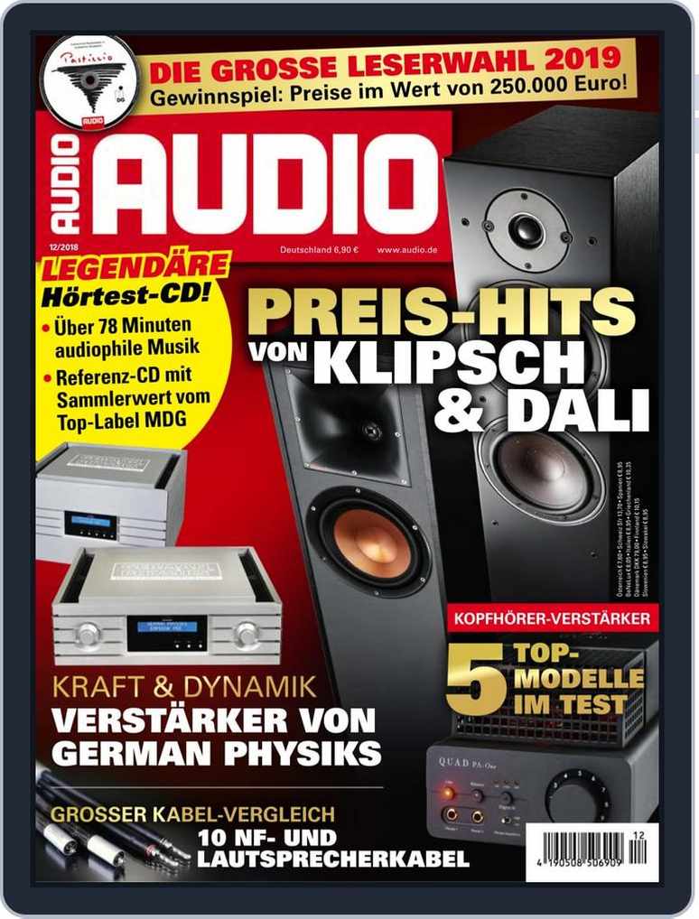 Audio Germany 12/2018 (Digital) - DiscountMags.com