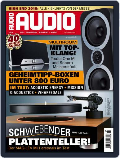 Audio Germany July 1st, 2018 Digital Back Issue Cover