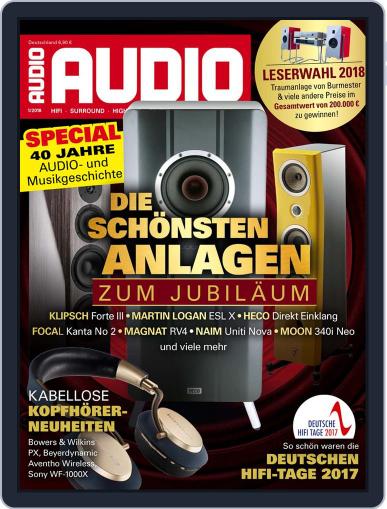 Audio Germany January 1st, 2018 Digital Back Issue Cover