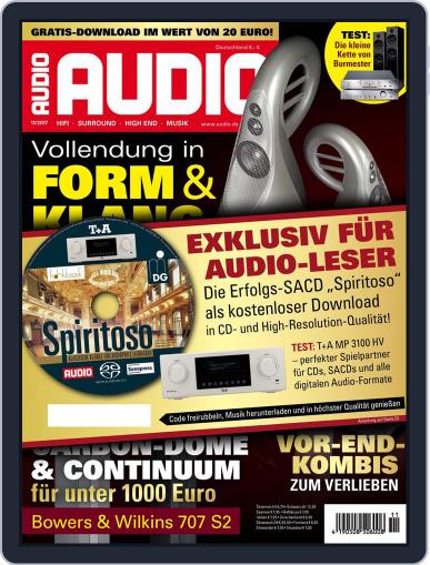 Audio Germany November 1st, 2017 Digital Back Issue Cover