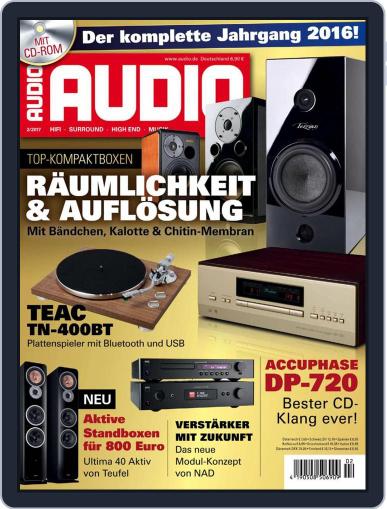 Audio Germany February 1st, 2017 Digital Back Issue Cover