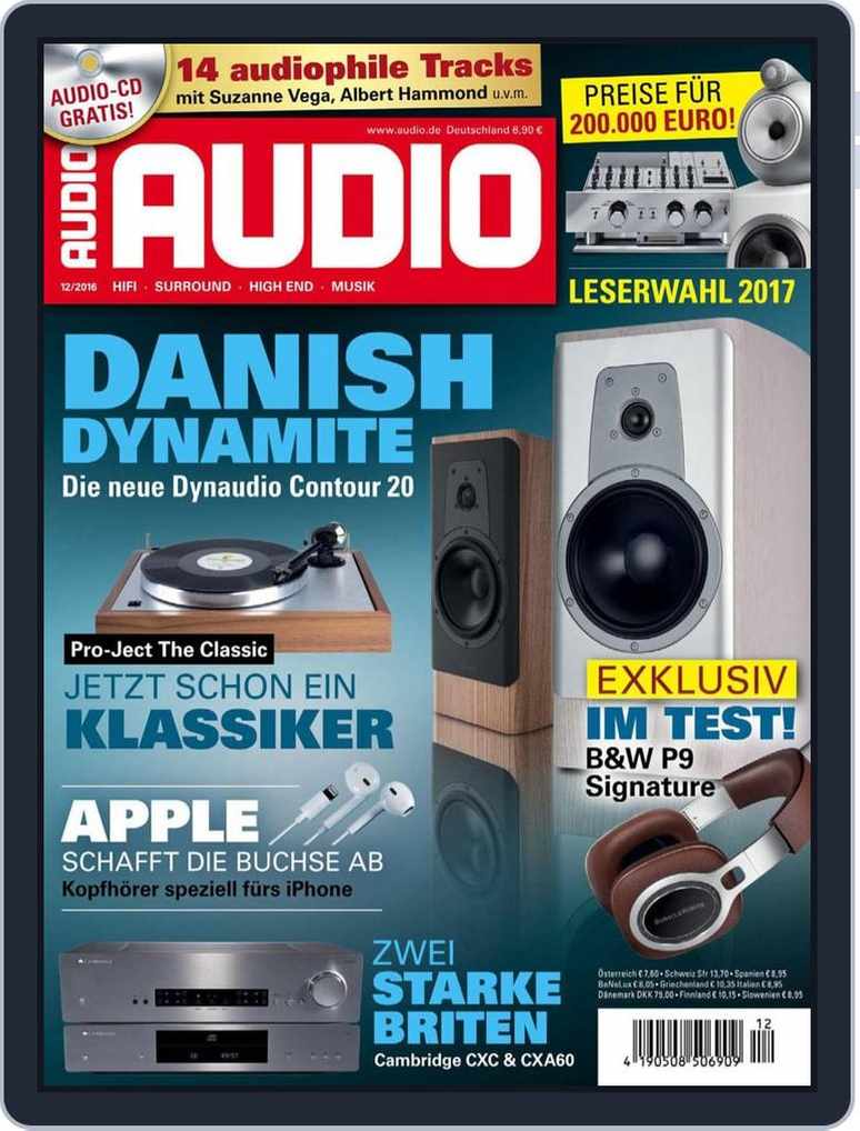Audio Germany 12/2016 (Digital) 