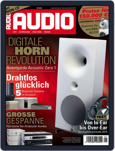Audio Germany December 10th, 2015 Digital Back Issue Cover